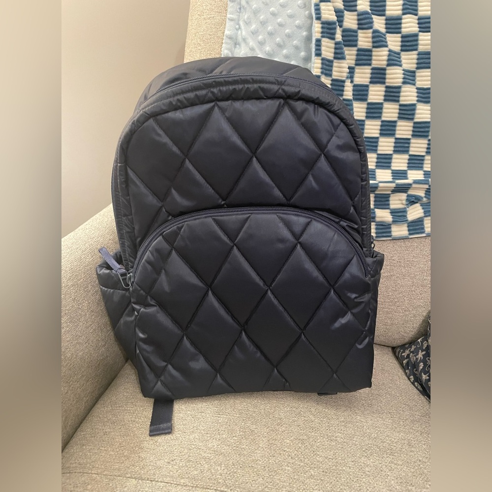 Vera Bradley Peacoat Navy backpack.